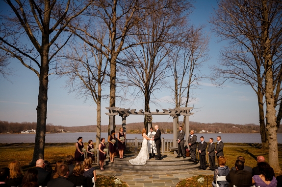northern virginia small budget DIY rustic modern wedding pictures