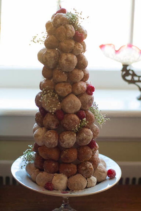 unique wedding dessert donut tower