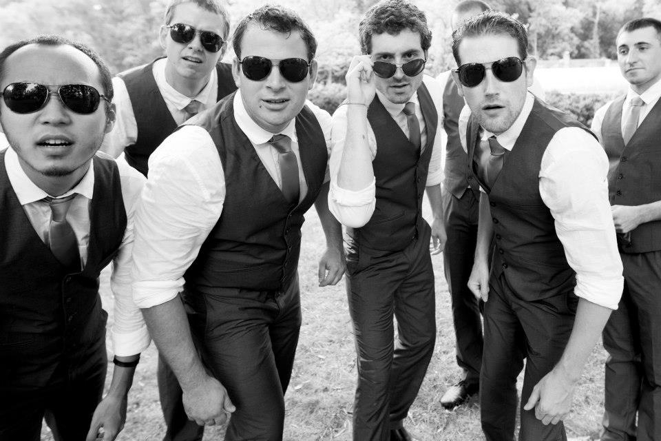 offbeat hipster groomsmen awesome portrait pictures