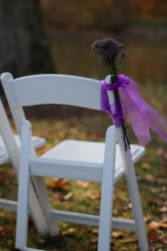 purple rustic northern virginia wedding