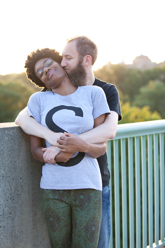hipster washington DC engagement pictures