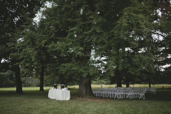 outdoor wedding ceremony maryland