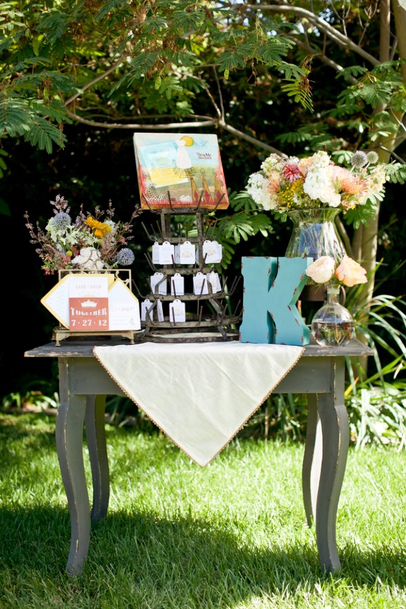 personalized musical festival themed wedding