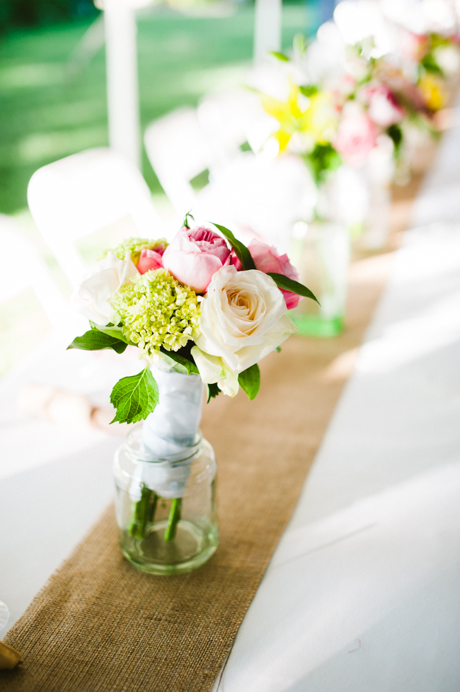 simple maryland wedding flowers