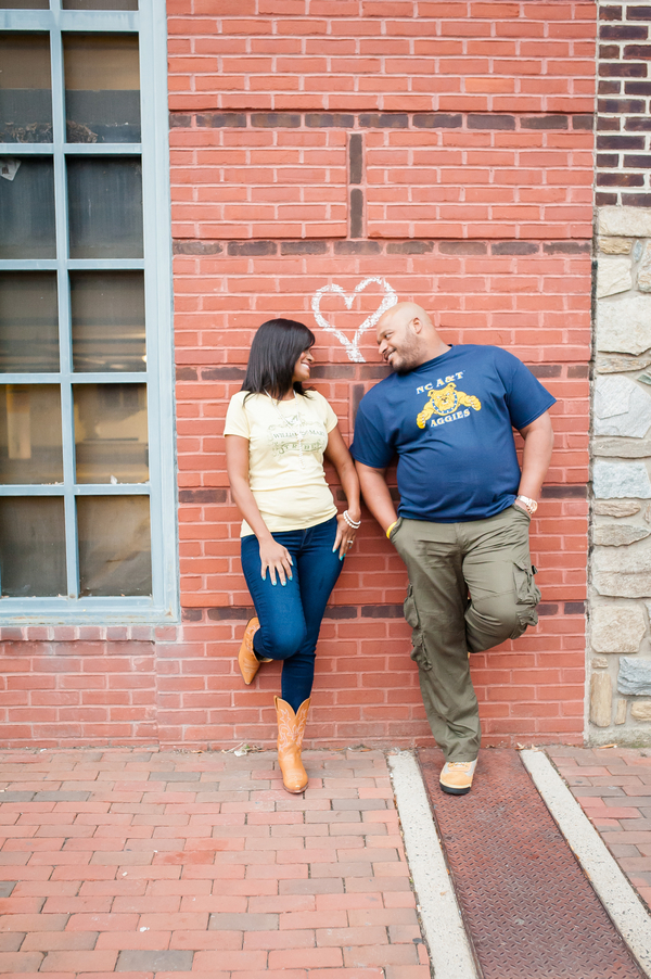 downtown DC engagement pictures
