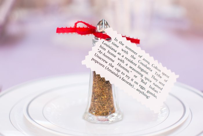 spice wedding favors