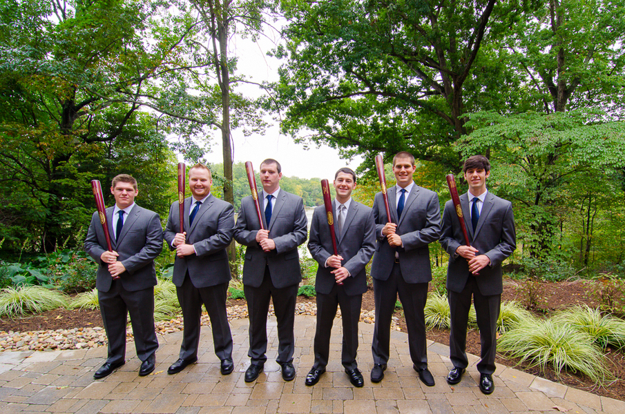 grey suits groomsmen