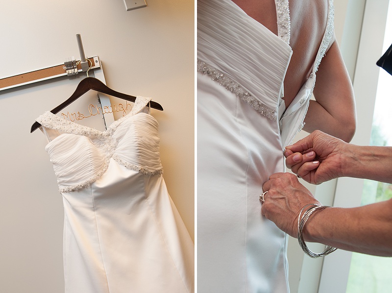 second hand wedding dress bride's project