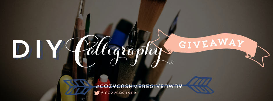 CozyCashmere-Calligraphy-Giveaway-Banner