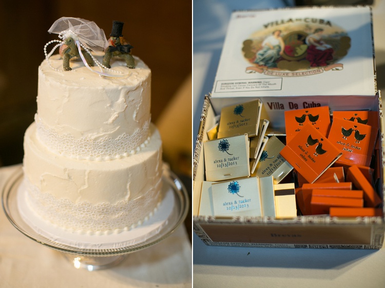 rustic wedding cake sweets by e