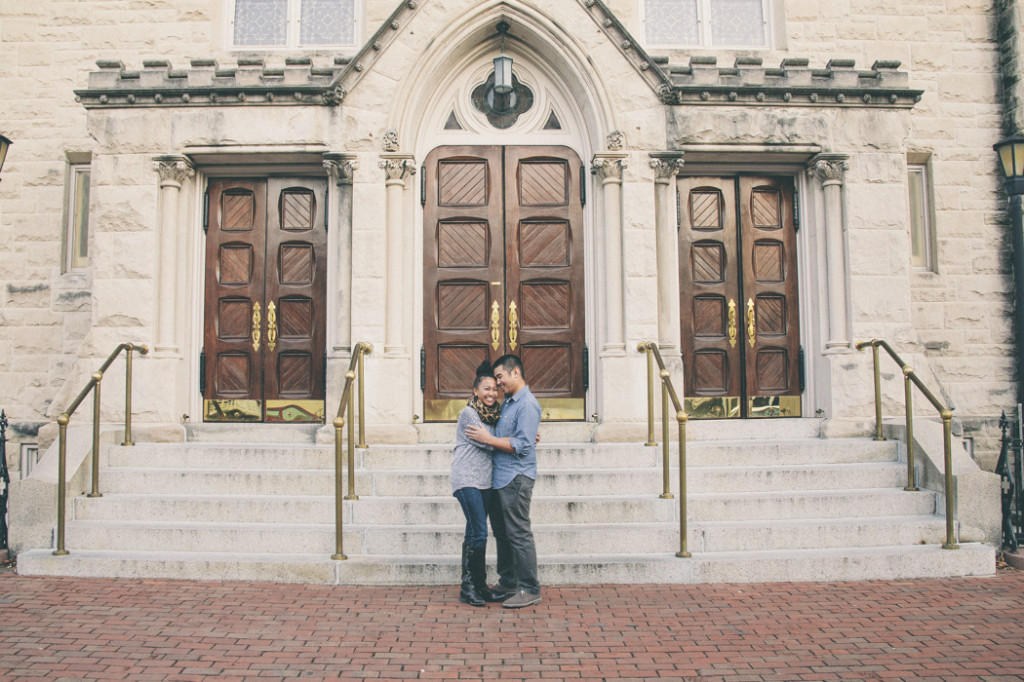 old town alexandria alternative engagement pictures