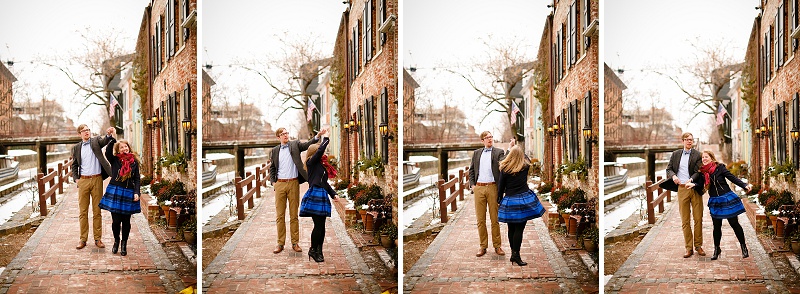 washington dc engagement pictures in georgetown
