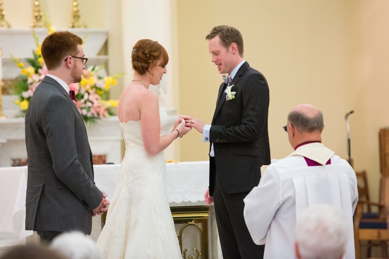 DIY offbeat Maryland wedding ceremony