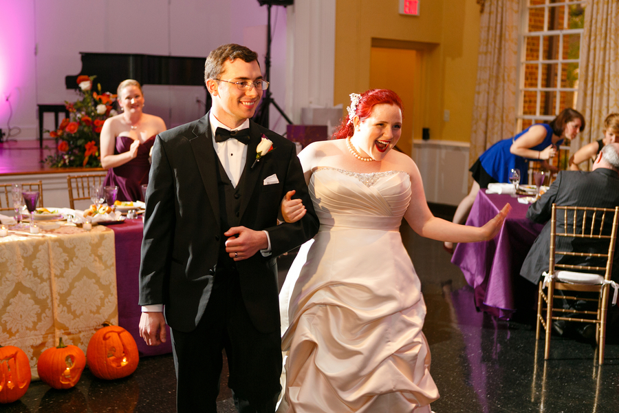 offbeat Virginia movie themed wedding