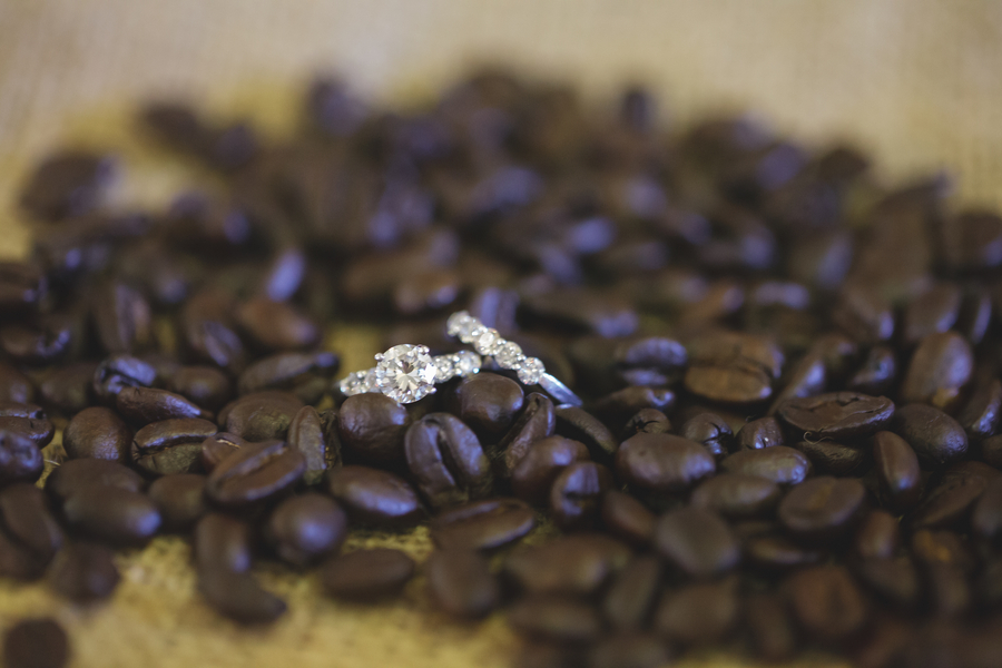 coffee wedding details ideas