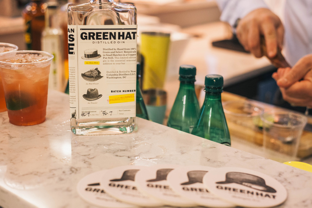 local dc food dinner party green hat gin