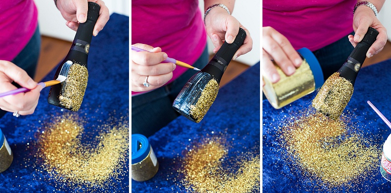DIY glitter champagne favors (3)