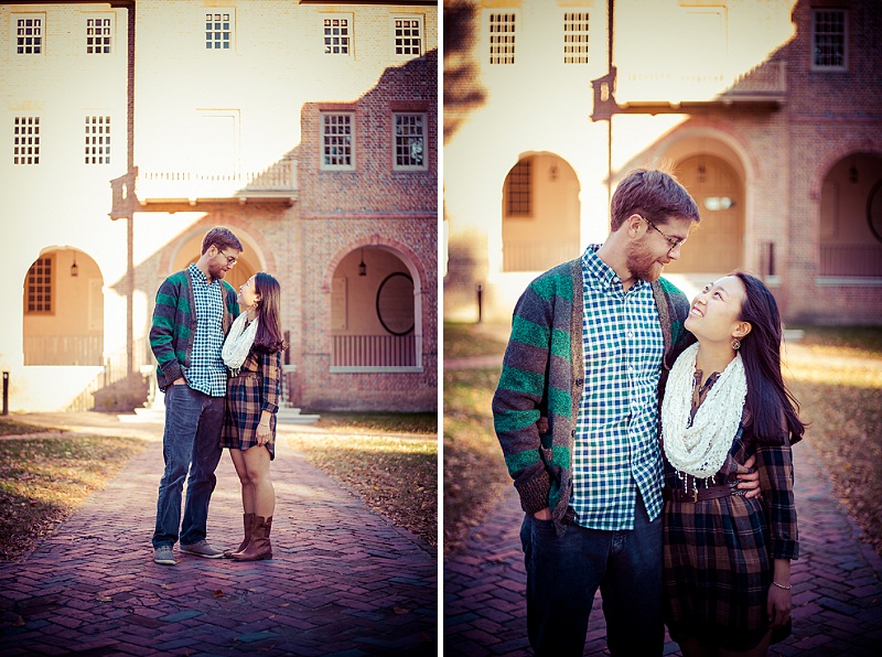 hipster virginia engagement pictures fall (1)