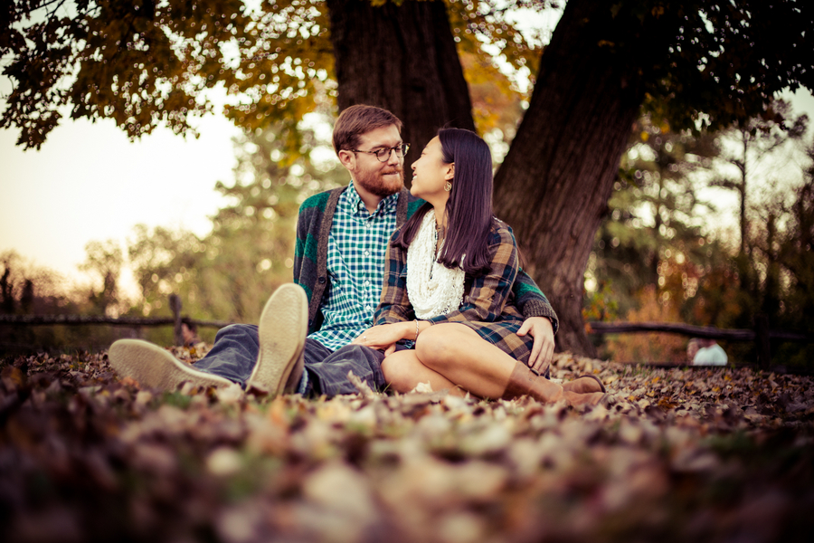 hipster virginia engagement pictures fall (11)