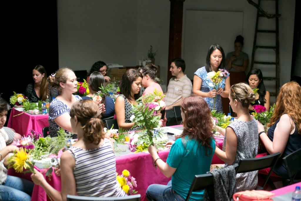 DIY bouquets and boutonniers workshop (1)