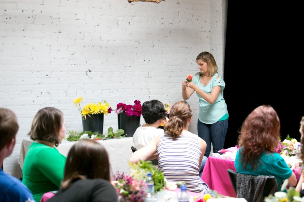 DIY bouquets and boutonniers workshop (5)