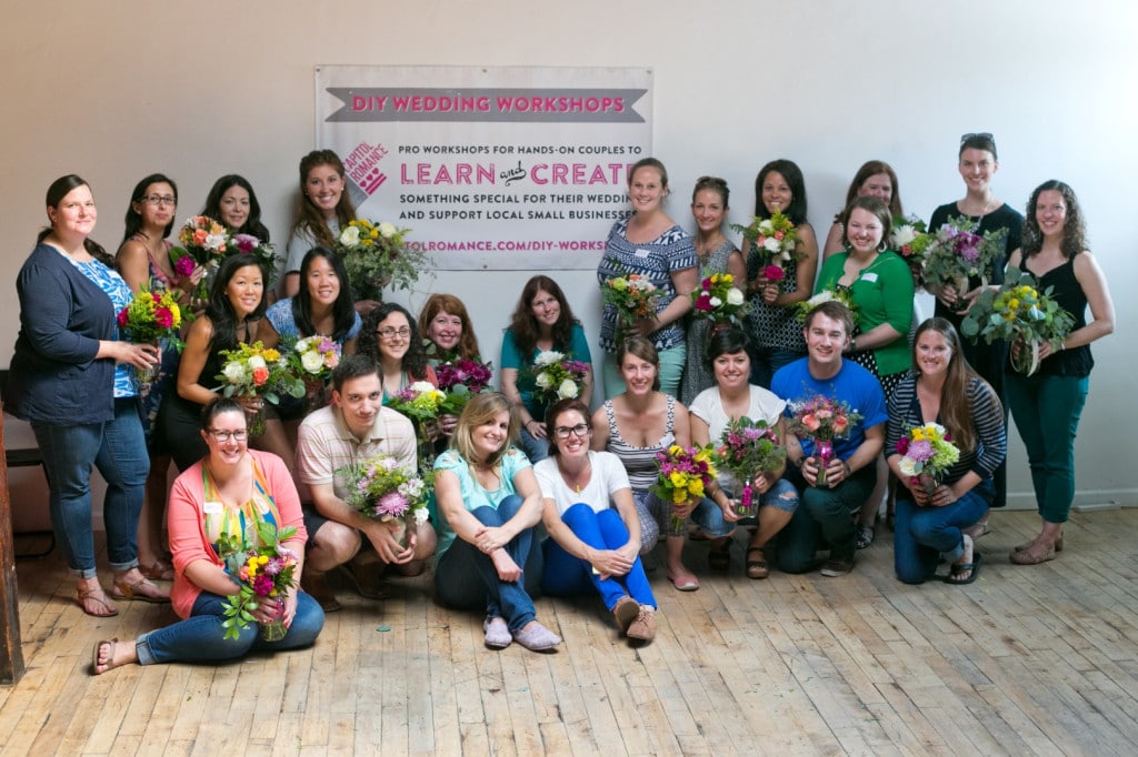 DIY bouquets and boutonnieres workshop (9)