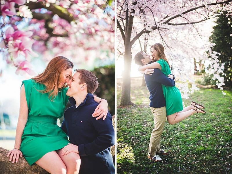 dc cherry blossom engagement pictures (4)