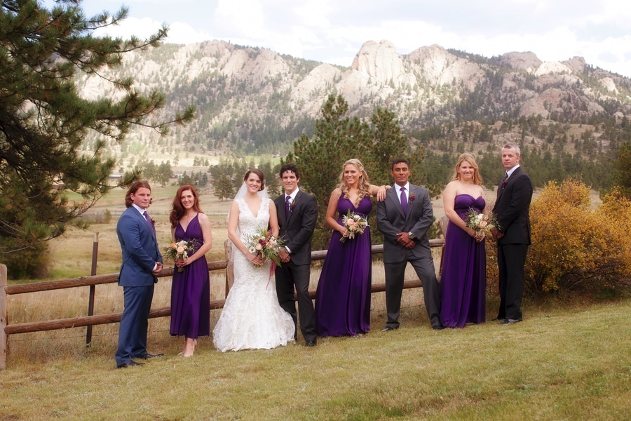 mountainside colorado wedding inspiration pictures flowers (8)