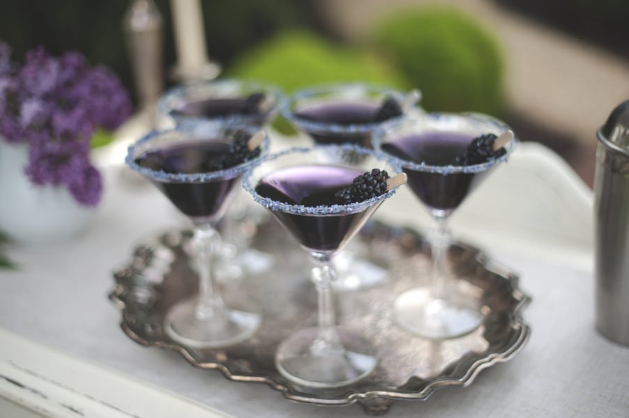 blackberry wedding purple rustic details (8)