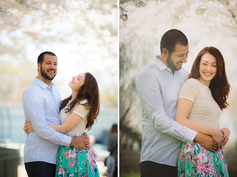 modern cherry blossom engagement pictures washington dc (1)