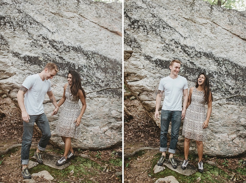 alternative maryland hiking sugarloaf mountain engagement pictures (9)