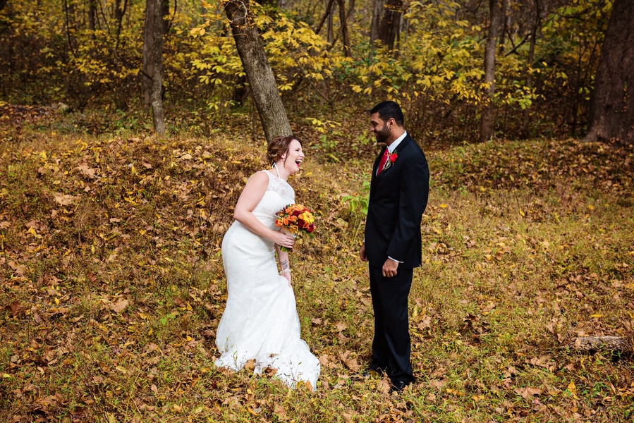 multicultural indian american virginia winery wedding fall themed winery at fine creek (30)