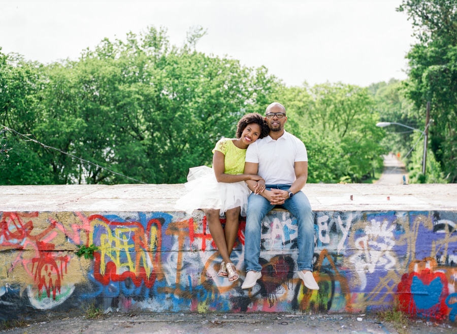 fun-DC-area-engagement-pictures-busboys-and-poets-Shirlington-1