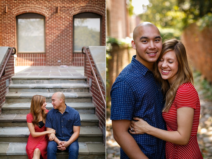quirky fun casual alexandria virginia engagement pictures1
