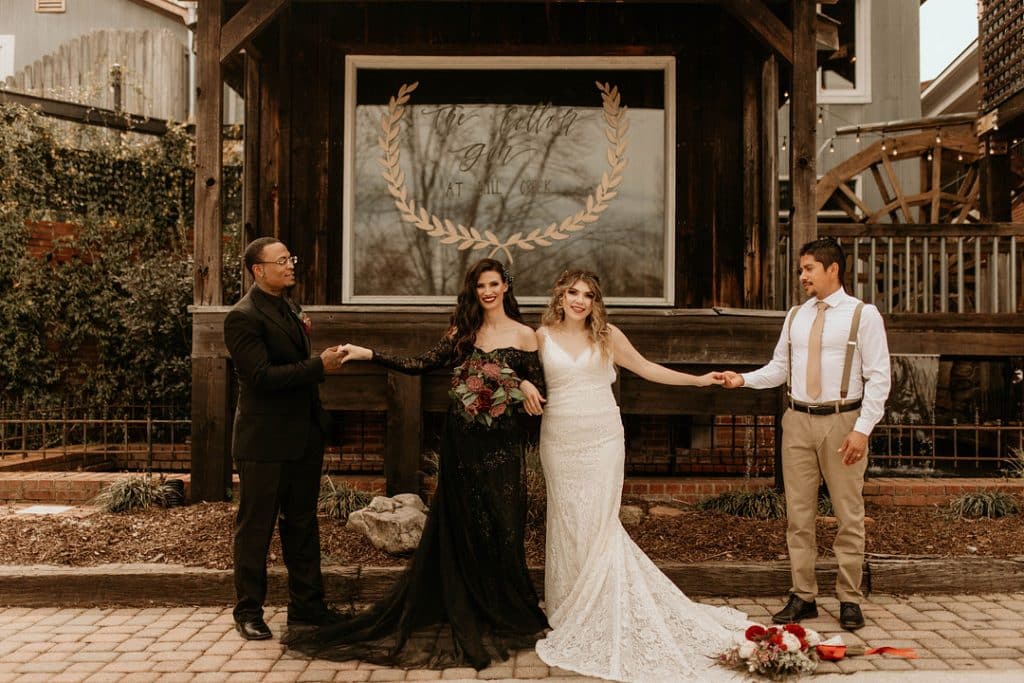 Wedding Inspiration: Dark vs. Light Styled Shoot  Capitol Romance ~  Practical & Local DC Area Weddings