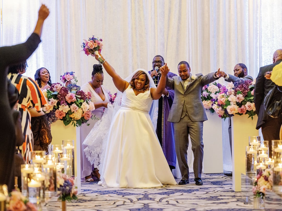 Ebony & Tyrone’s Lifelong Love Story Wedding | Capitol Romance ...